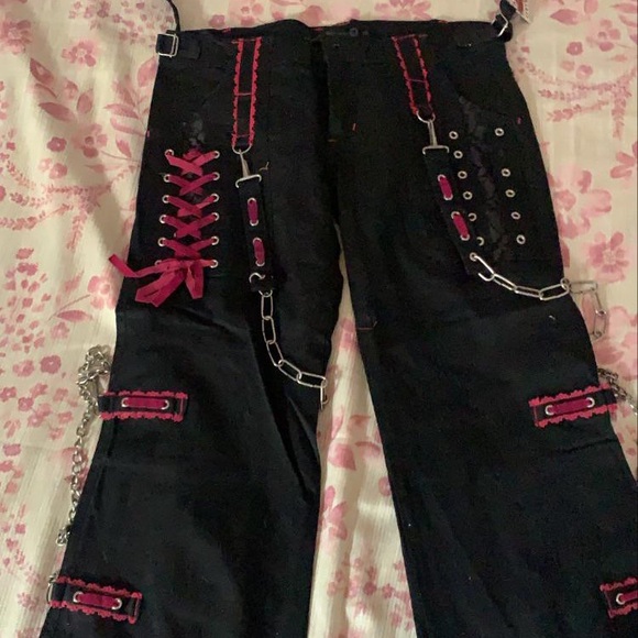 PINK AND BLACK TRIPP NYC PANTS ISO!!🕷️💓 - Picture 4 of 10
